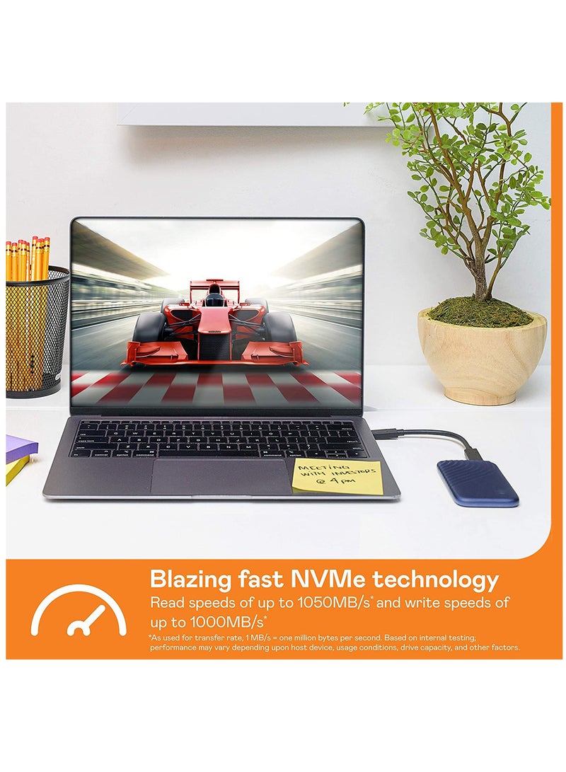 Portable SSD with High Speed Performance Up to 1050MBps Read and 1000MBps Write Speeds USB 32 Gen 2 500 GB - Image 5