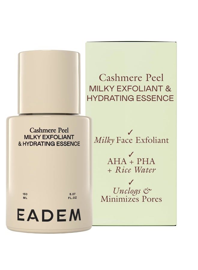 EADEM Gentle Exfoliating AHA & PHA Toner, Exfoliating Face Serum with Tranexamic Acid, AHA Exfoliant & Pore Minimizer for Face and Body, Acne Spot Serum, 5.0 oz, Cashmere Peel - Image 1
