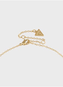 GUESS Jubn05052Jwygwht/U 16-18 Inch Heart Charm Necklace  - Image 3