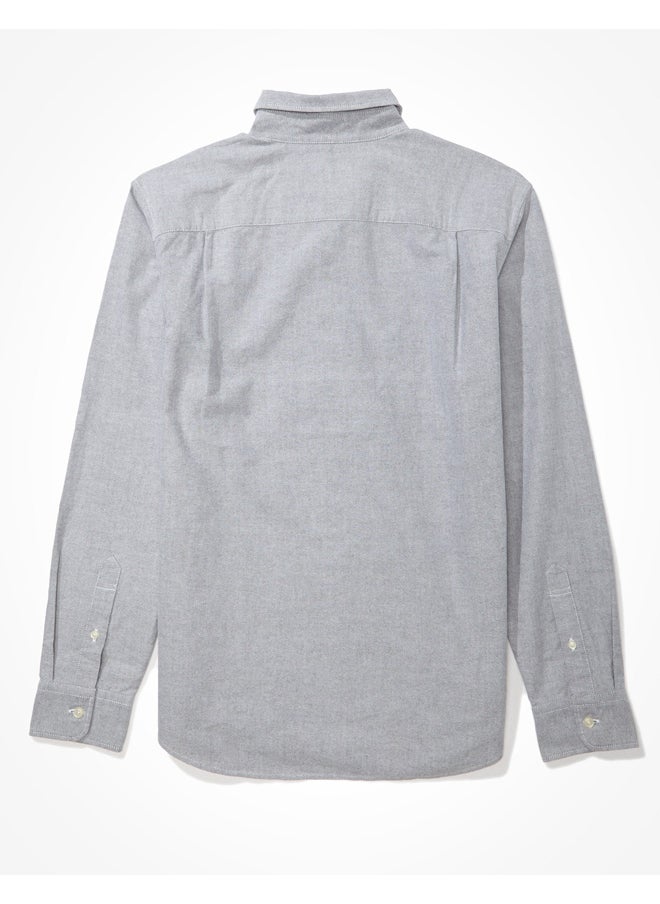 American Eagle - AE Classic Fit Oxford Button-Up Shirt - Image 1