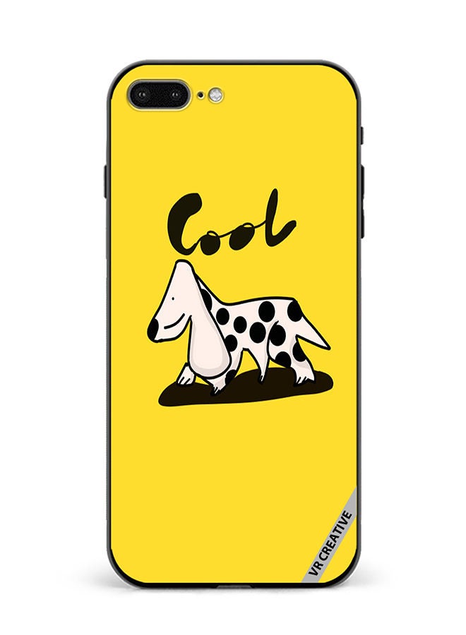 VR CREATIVE Protective Case Cover For Apple iPhone 7 Plus/8 Plus Cool Dog Design Multicolour - Image 1