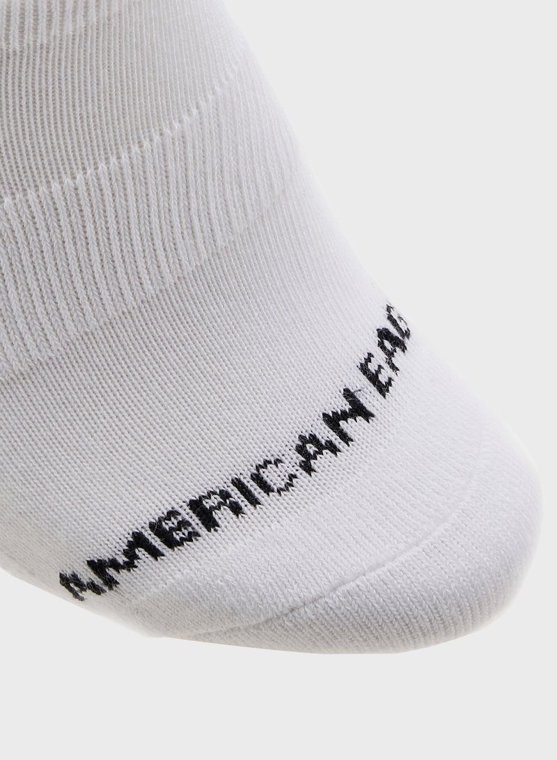 American Eagle AE Terry Invisible Socks 5-Pack - Image 5