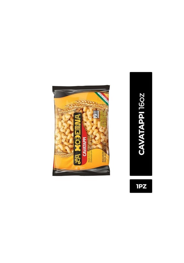 LA MODERNA Cavatappi Tornillos Pasta 16 oz Pack of 1  Enriched Durum Wheat Semolina  Kosher NonGMO Iron and VitaminFortified  SpiralShaped Pasta for Salads Baked Dishes and Soups - Image 5