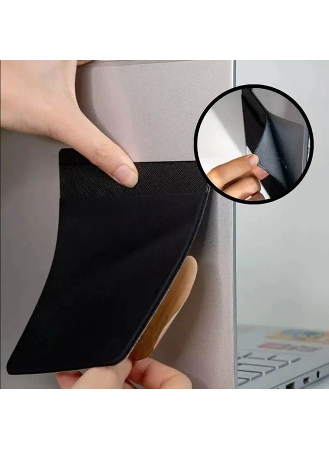 2 Pack Black Lycra Spandex Portable Hard Drive Sleeves Reusable External Drive Travel Pouches - Image 5