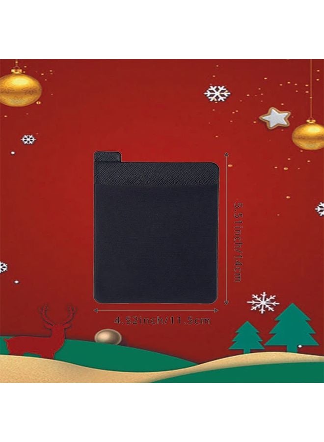 2 Pack Black Lycra Spandex Portable Hard Drive Sleeves Reusable External Drive Travel Pouches - Image 3