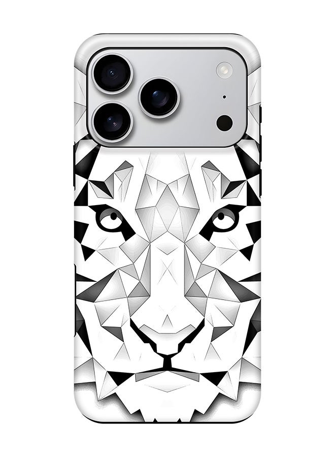 Stylizedd Tough Pro Magnetic Case for iPhone 17 Pro, Dual Layer hybrid PC + TPU Mobile Cover Matte - Poly Tiger