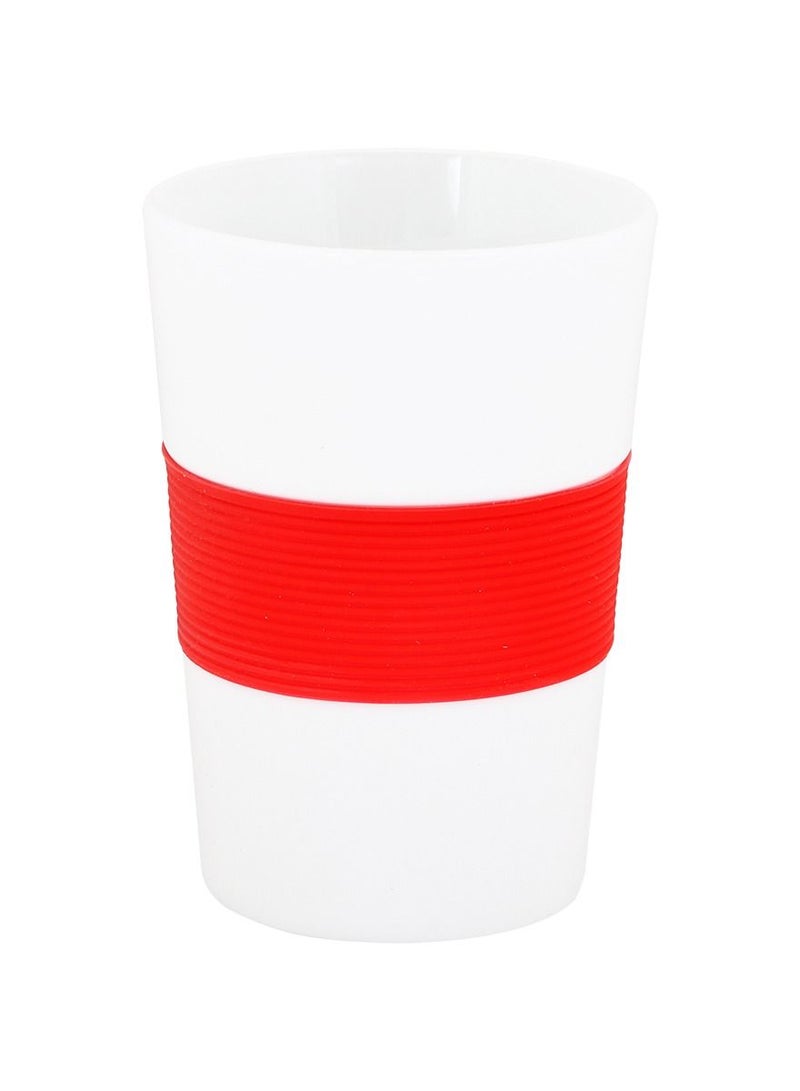 Biggdesign Ceramic Mug 500 ML White and Red - Image 2