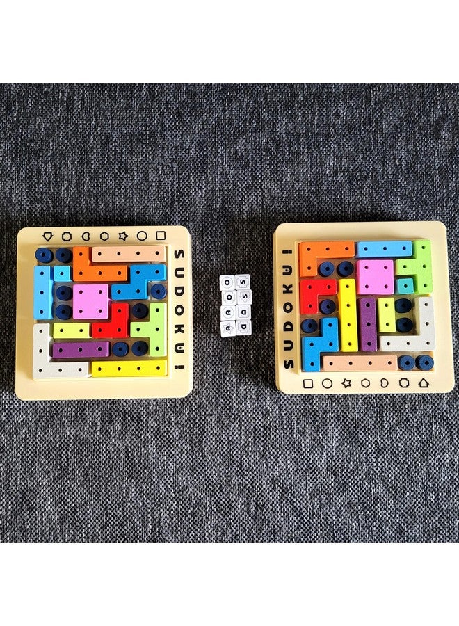 MUKIKIM Sudoku Square - Sudoku Strategy with A Twist! 248,832 Solutions STEM Genius Game! Roll The Dice & Race Your Opponent. First Player to Complete The Puzzle Wins! - Image 5