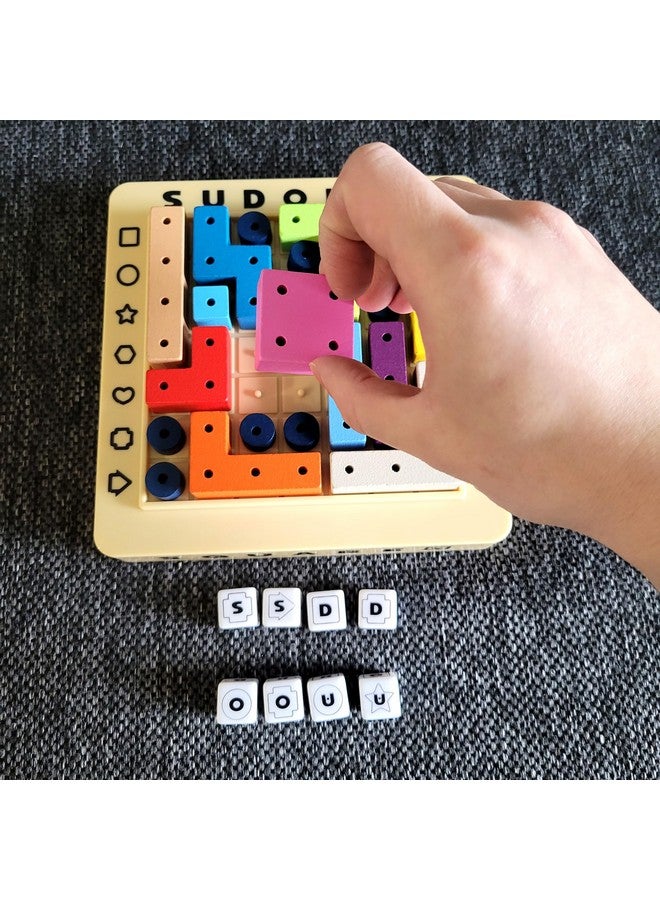 MUKIKIM Sudoku Square - Sudoku Strategy with A Twist! 248,832 Solutions STEM Genius Game! Roll The Dice & Race Your Opponent. First Player to Complete The Puzzle Wins! - Image 4