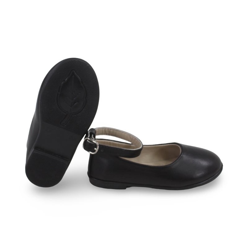 Baby Girls Leather Ballerina - Image 3