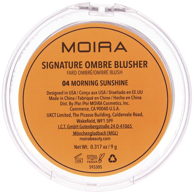 moira Signature Ombre Blush (004, Morning Sunshine) - Image 3