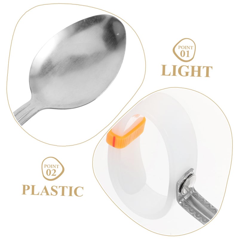 Weighted Utensils Set For Adults Elderly Adaptive Spoon Fork Bowl Multi Color - Image 4