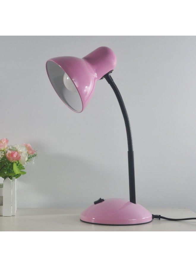 Generic LED Learning Simple Table Lamp For Students Reading And Writing Bedside Desktop Plug-in Night Feeding Nail Art Tattoo Lamp-Color:Pink - Bedside Lamp For Mobile Phones (5 Watt White Light)  - Image 1