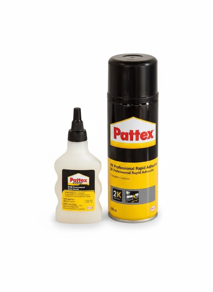 Pattex Patix 2C adhesive offers superior stability and will not shrink or crack after drying, providing long-lasting durability. - Image 2