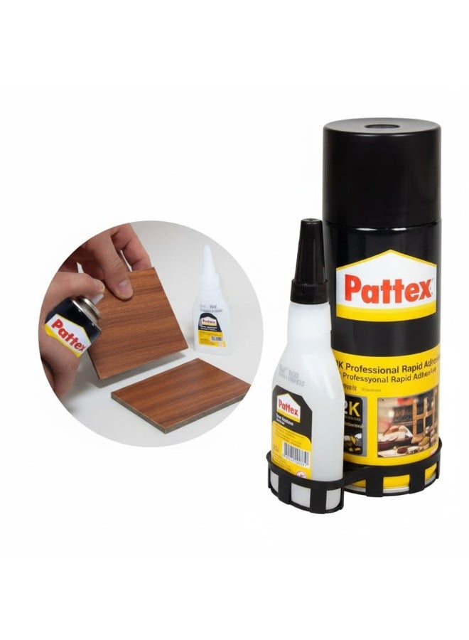Pattex Patix 2C adhesive offers superior stability and will not shrink or crack after drying, providing long-lasting durability. - Image 3