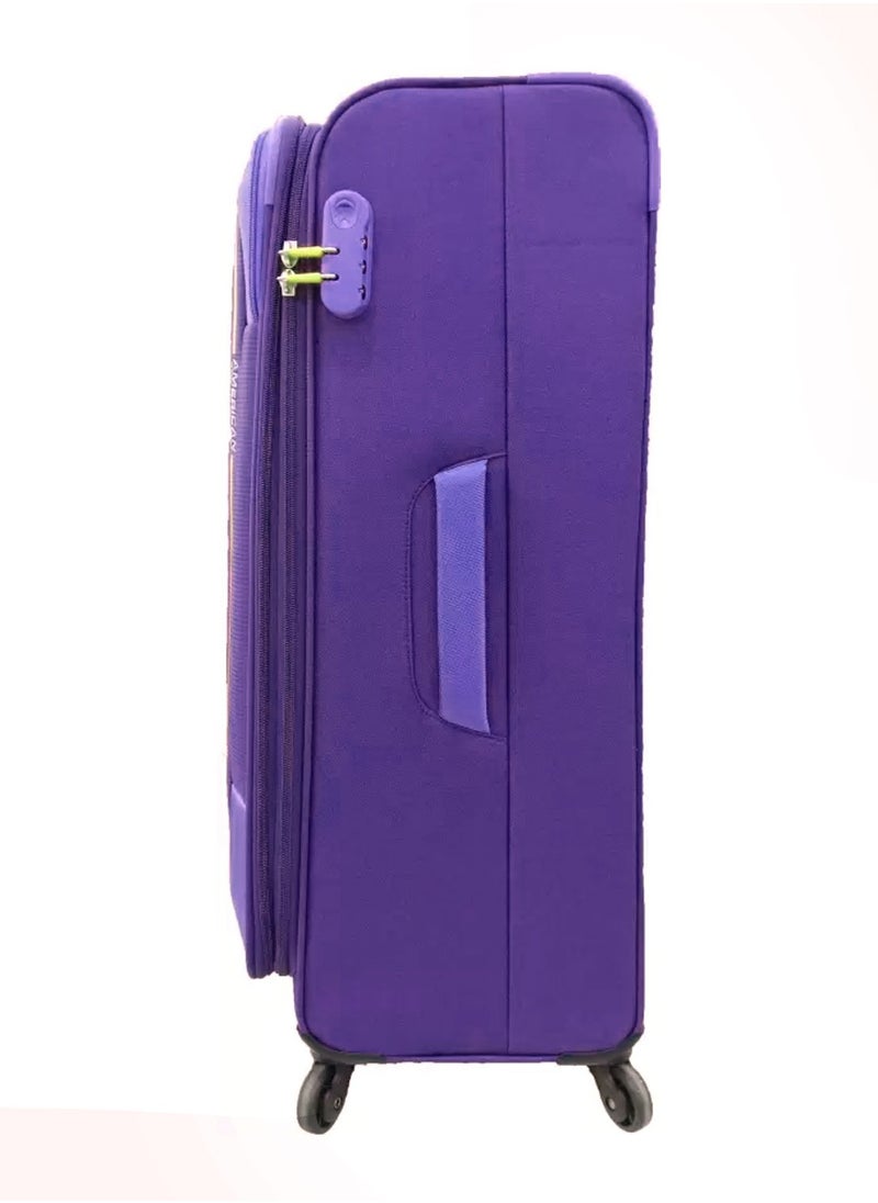 AMERICAN TOURISTER ORION soft spinner luggage cabin TSA 56cm - purple  - Image 2