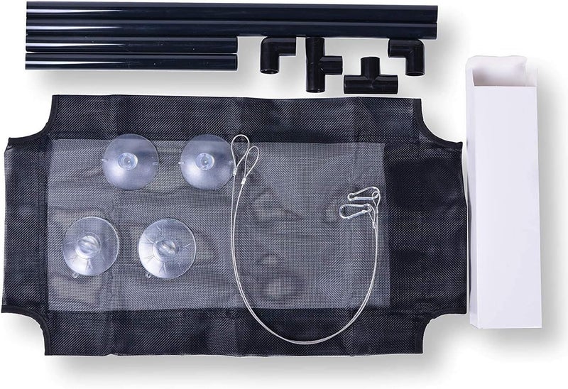 Cat Window Perch Hammock Bed with 4 Suction Cups - Supports Up to 17KG - Image 4
