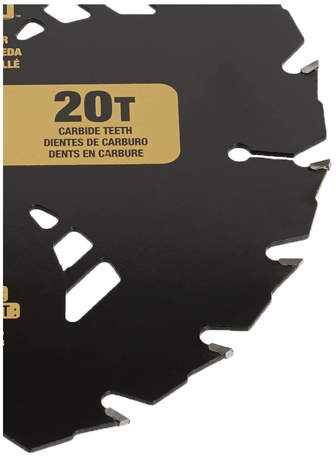 DEWALT 7-1/4" Circular Saw Blade for Pressure Treated and Wet Lumber, ATB, Thin Kerf, 5/8" and Arbor, 20-Tooth (DW3174) , Black - Image 5