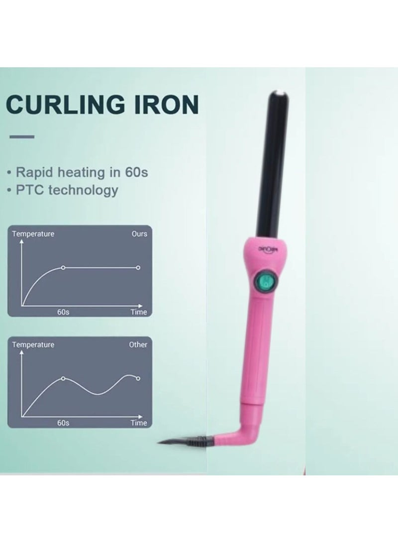 PISONIC Curly Hair Curling Iron Size 28/25/22/19 - Image 3
