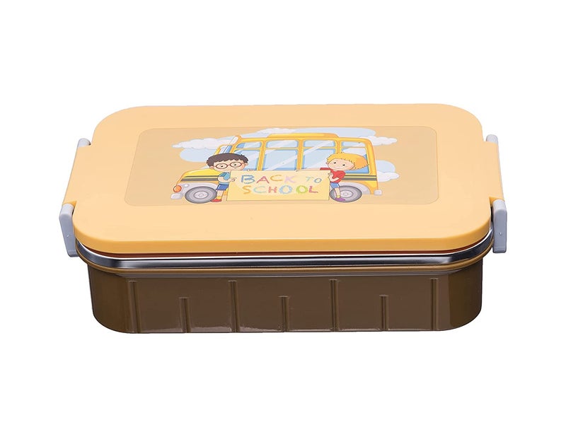 NTGS Stainless Steel Vaccum Insulated Disney Lunch Box with Leak Resistant Cover/Tiffin Box/Snacks Box/Lunch Pack for Office & School Use-5 - Image 1