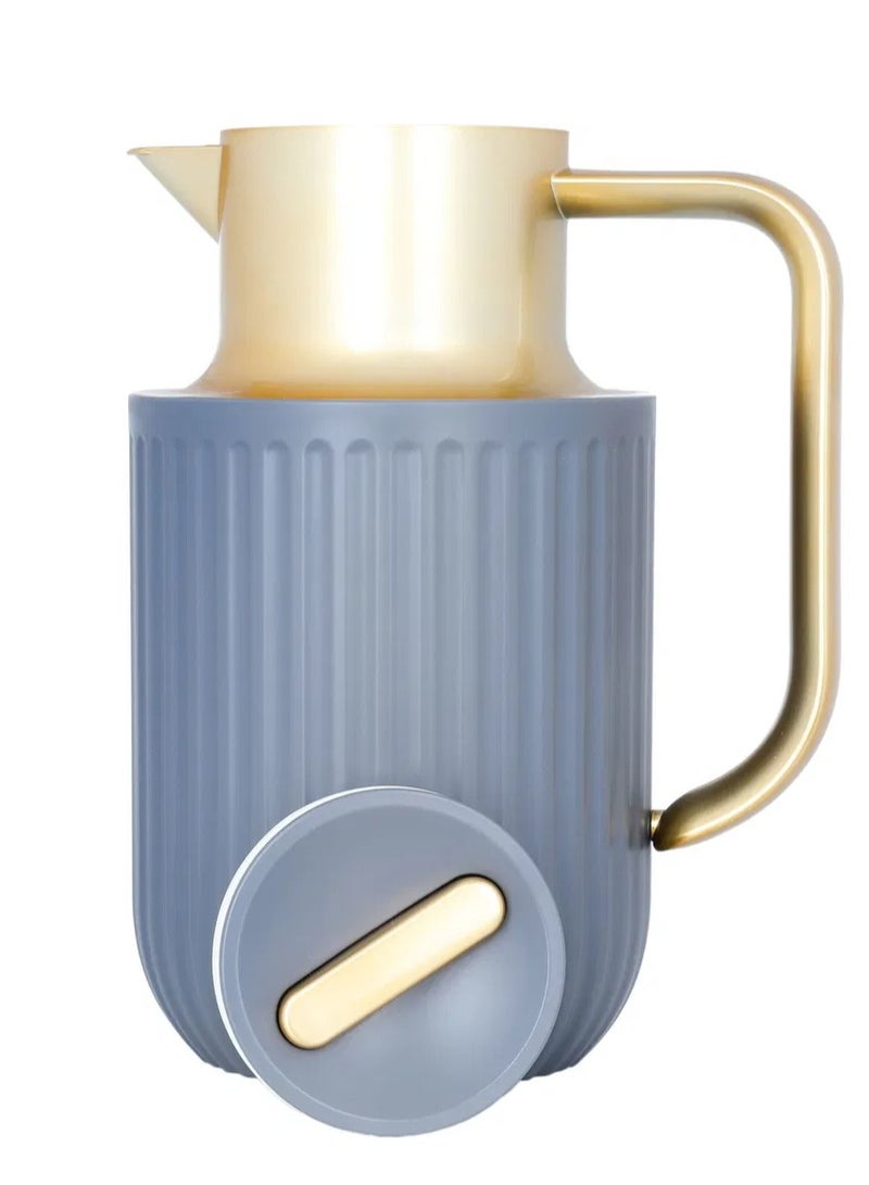 السيف غاليري ترمس إفرست، 1 لتر، حافظة داخلية زجاج حراري - رمادي - Image 4