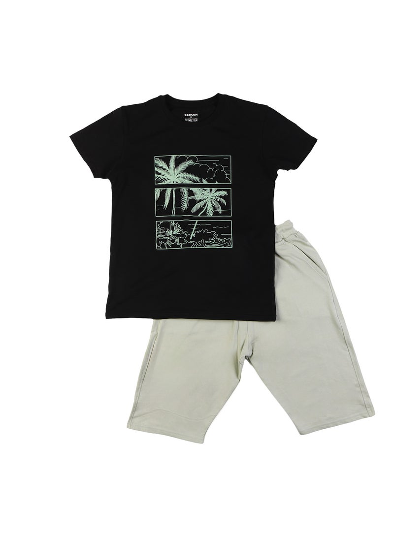 Zercon Summer Pajama Set for Boys 8186 - Image 1