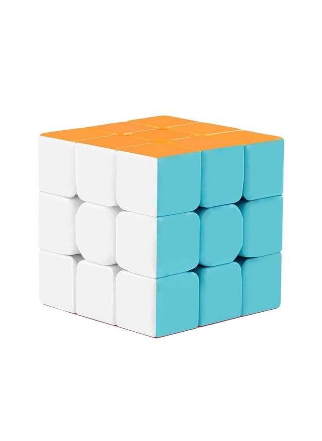 Kids Mandi 3X3 Cube Stickerless Magic Cube Puzzle | Speed Cube, Cube Brainteaser| Stressbuster, Anti-Anxiety, Fidget Game For Kids And Adults  - Image 1