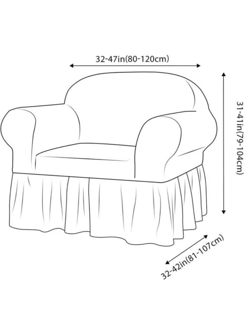 Elgeyar 3+3+1+1 Bürümcük Sofa Cover, Sofa Cover