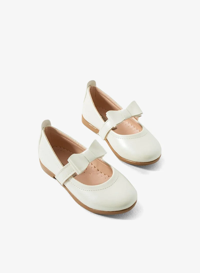 VIA BAMBINO Girl Shoes B-330 Pearl