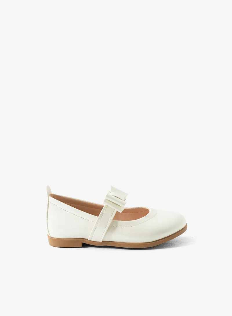 VIA BAMBINO Girl Shoes B-330 Pearl