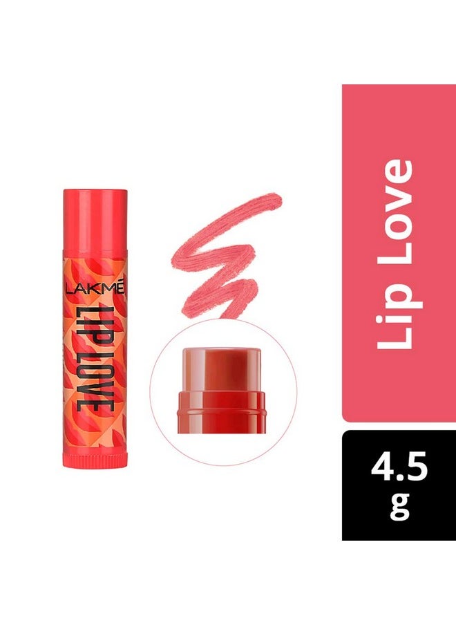 LAKME Lakme Lip Love Chapstick Apricot, 4.5 G  - Image 2