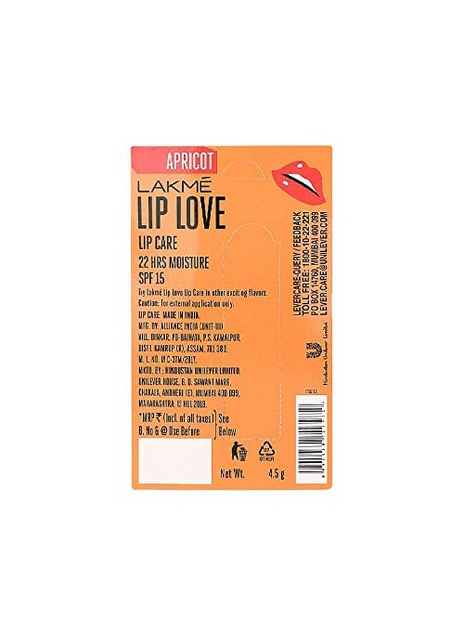 LAKME Lakme Lip Love Chapstick Apricot, 4.5 G  - Image 3