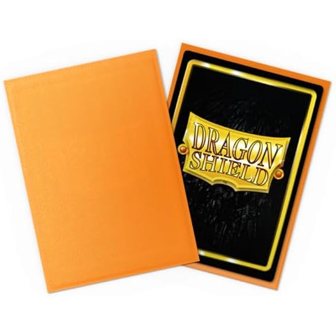 dragon shield ARCANE TINMAN STANDARD SIZE SLEEVES MATTE ORANGE 100CT - CARD SLEEVES ARE SMOOTH & TOUGH - COMPATIBLE WITH POKEMON, YU-GI-OH!, & MAGIC THE GATHERING CARD SLEEVES MTG, TCG, OCG - Image 4