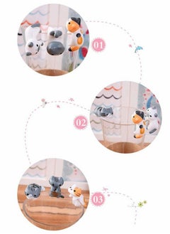 Y&D 6 Pieces Cute Miniature Garden Cats Landscape Lovely Figurines Fairy Home Animals Kitten Adorable Mini Terrarium Figurine Ornament for Decor Supplies  - Image 4