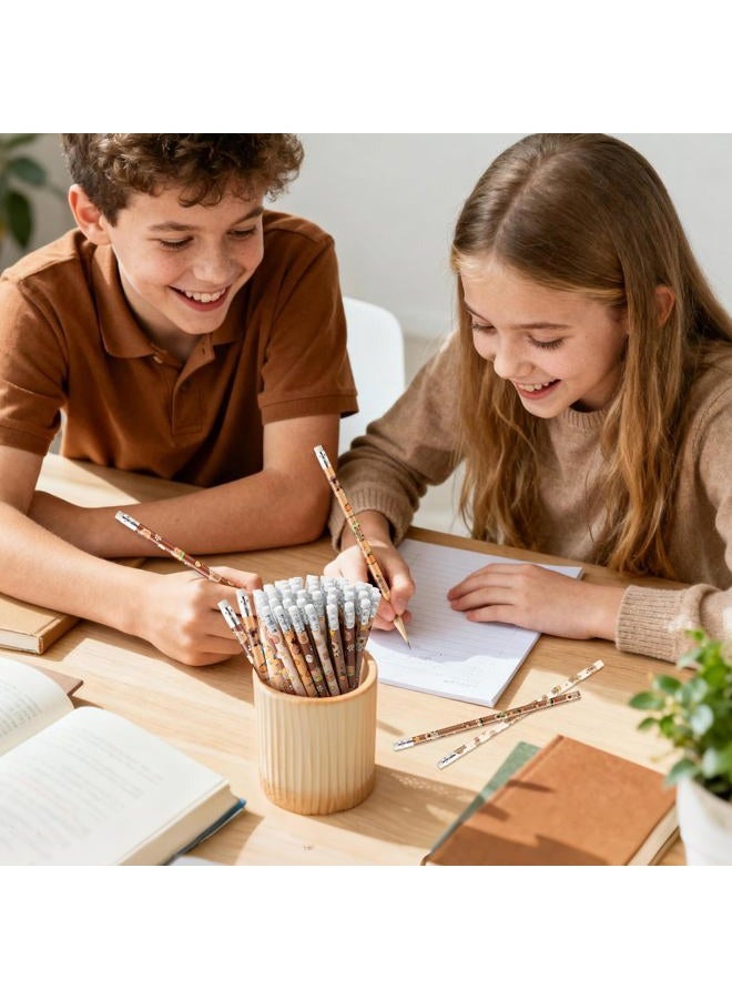Xqumoi Capybara Pencils with Eraser - Cute Capybara #2 HB Pencils, School Classroom Student Rewards Back to School Office Supply Animal Print Goodie Bag Fillers Stuffers Birthday Party Favors - Image 5