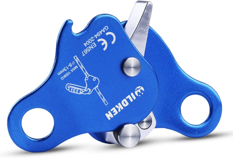 WILDKEN Climbing Ascender Fall Protection Belay Device Climbing Rope Grab for Rock Climbing Mountaineering Tree Arborist Expedition Caving Rescue Aerial Work - Image 2