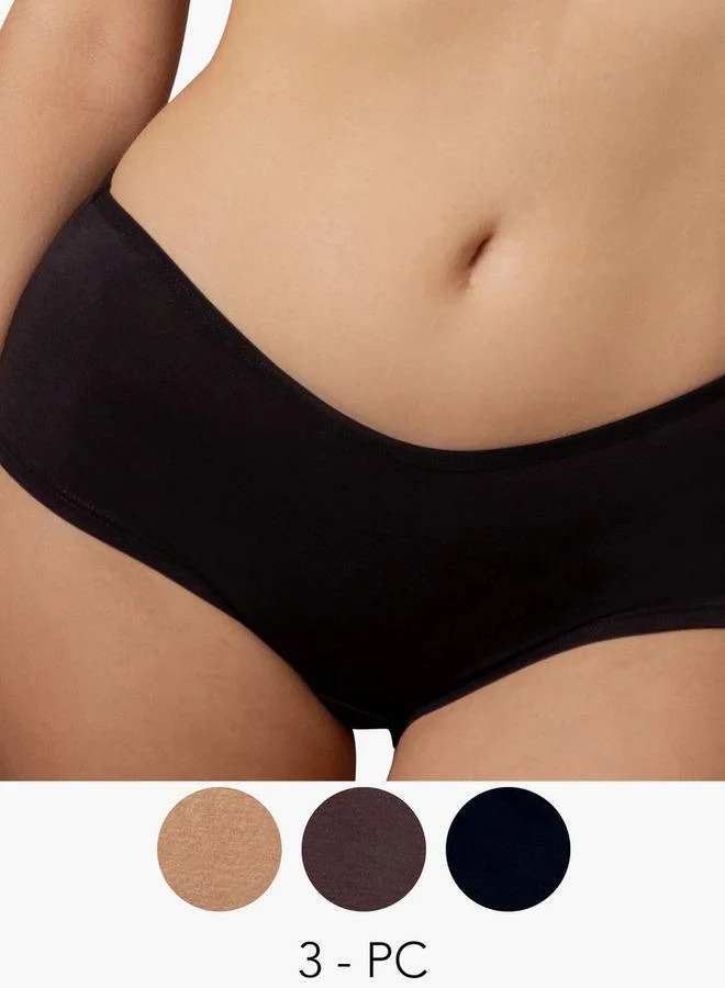 Aadaraya Set of 3 - Aadaraya Elasticated Waist Briefs