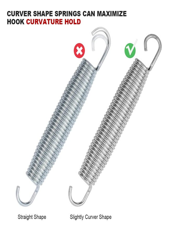 Ecjiuyi 5 Pack 5.5 Inch Replacement Trampoline Springs Heavy Duty Stainless Steel Spring Tools Accessories - Image 3