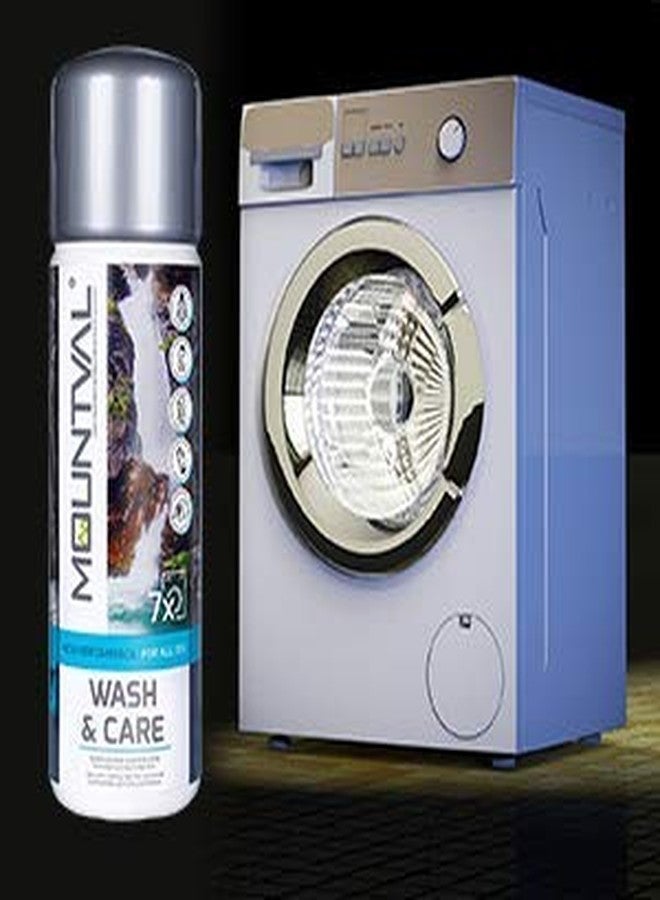 Mountval Wash & Care, Performance Wash-In Cleaner For Technical And Wet Weather Clothing And Equipment With Climatic Membranes, Including Gore-Tex - 10.70 fl. Oz. - Image 4