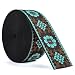 SHEING Cotton Webbing 15 Inch 2 Inch Heavy Webbing Strap for Bags Arts and Crafts High Density Webbing Jacquard Embroidery Style - Image 2