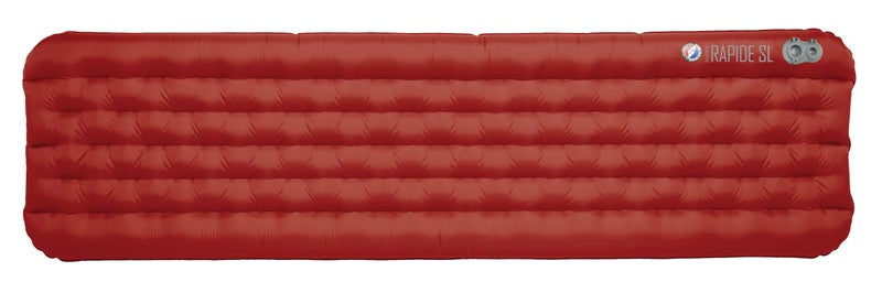 Big Agnes Rapide SL Insulated Sleeping Pad, Orange, Petite (20X66) - Image 1