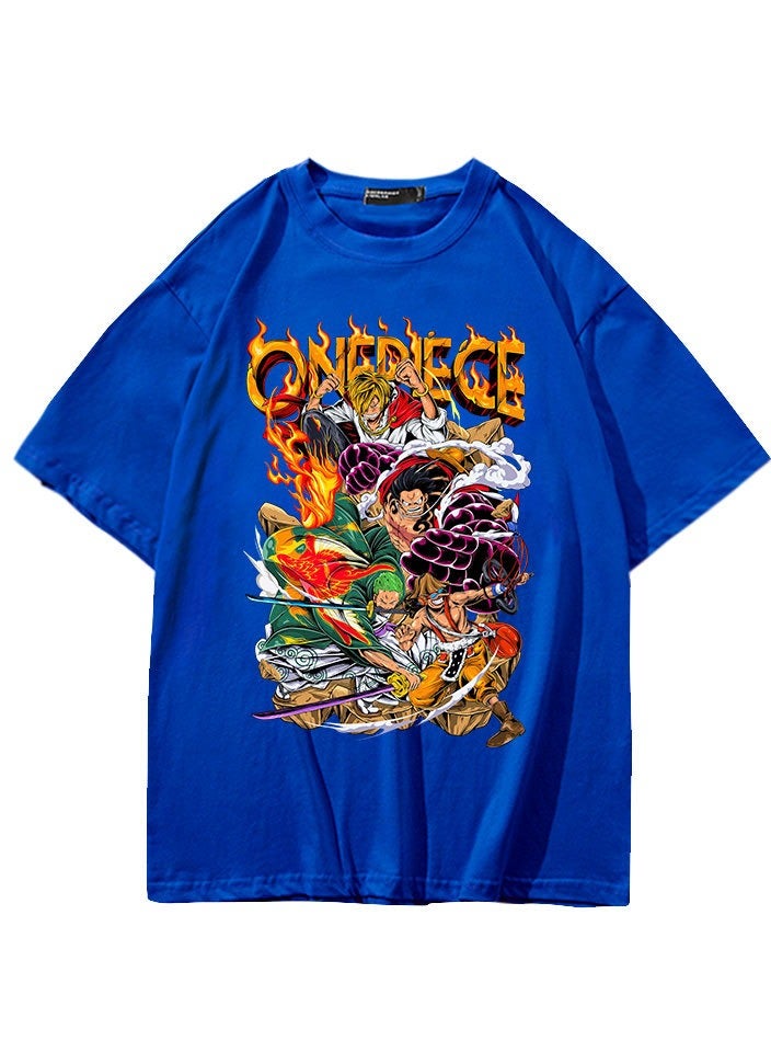 KUYING One Piece Short Sleeved T-Shirt 