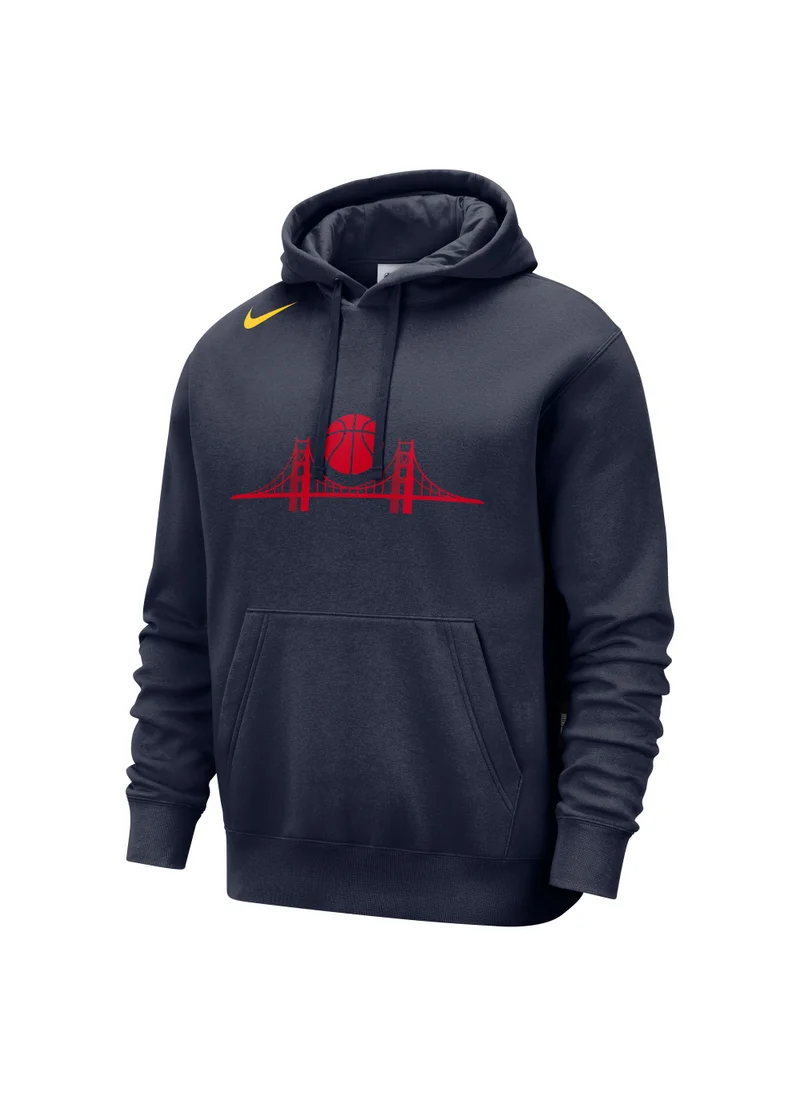Nike Men's NBA Golden State Warriors Club City Edition Fleece Hoodie
