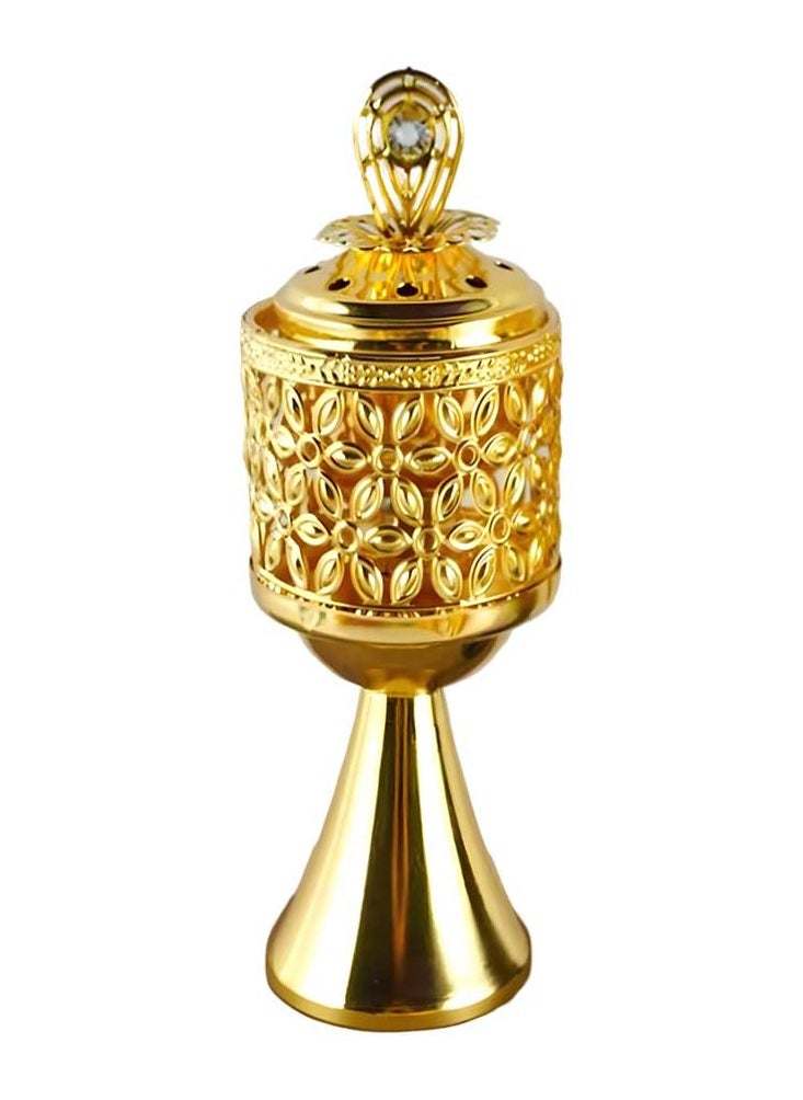 Bakhoor BoSidin Mini Elegant Arabic Oud Incense Burner 12 cm Height for Home and Office | Bakhoor Holder Small Decore and Fragrance  - Image 4