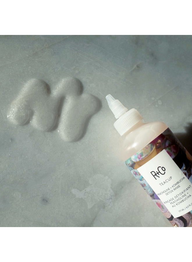 R+Co فنجان شاي بيشولين + شطف ديتوكس كومبوتشا 177 مل / 6 أونصات - Image 3