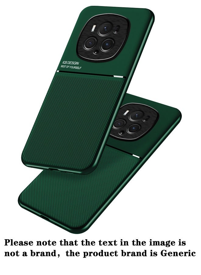 غطاء حماية واقٍ لهاتف Honor Magic 6 Pro 5G باللون الأخضر للأعمال الراقية - Image 1