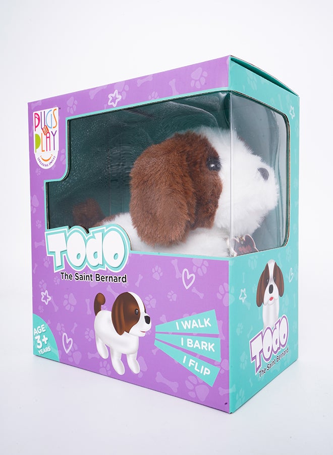 Pugs at Play Flipping Todo xx Battery Operated – Interactive Electronic Pet Toy for Kids Ages 3+ - Image 1