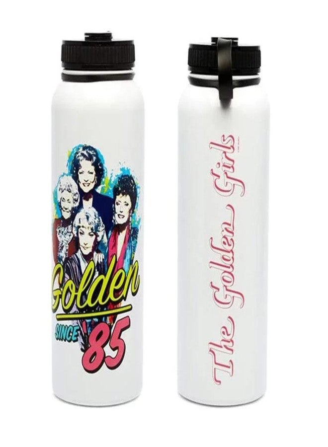 Just Funky Golden Girls Water Bottle, Golden Since 85 Stainless Steel Water Bottle - Image 1