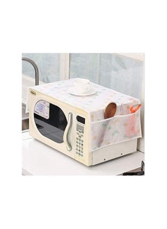 Generic Microwave Oven Cover Dustproof Storage Bag Waterproof Double Pocket Organizer Holder  - Image 3
