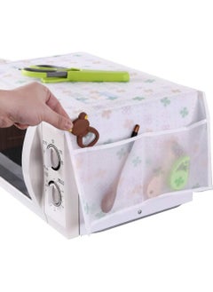 Generic Microwave Oven Cover Dustproof Storage Bag Waterproof Double Pocket Organizer Holder  - Image 1